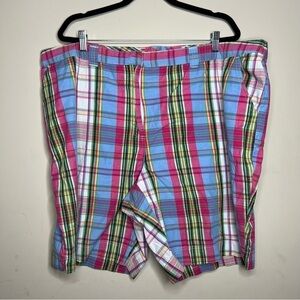 KIM ROGERS Striped Bermudas